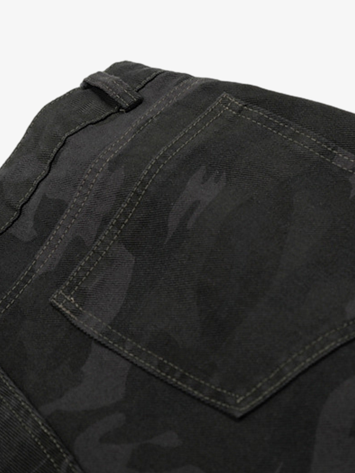 Shorts Vintage Camouflage Denim Bl00ds
