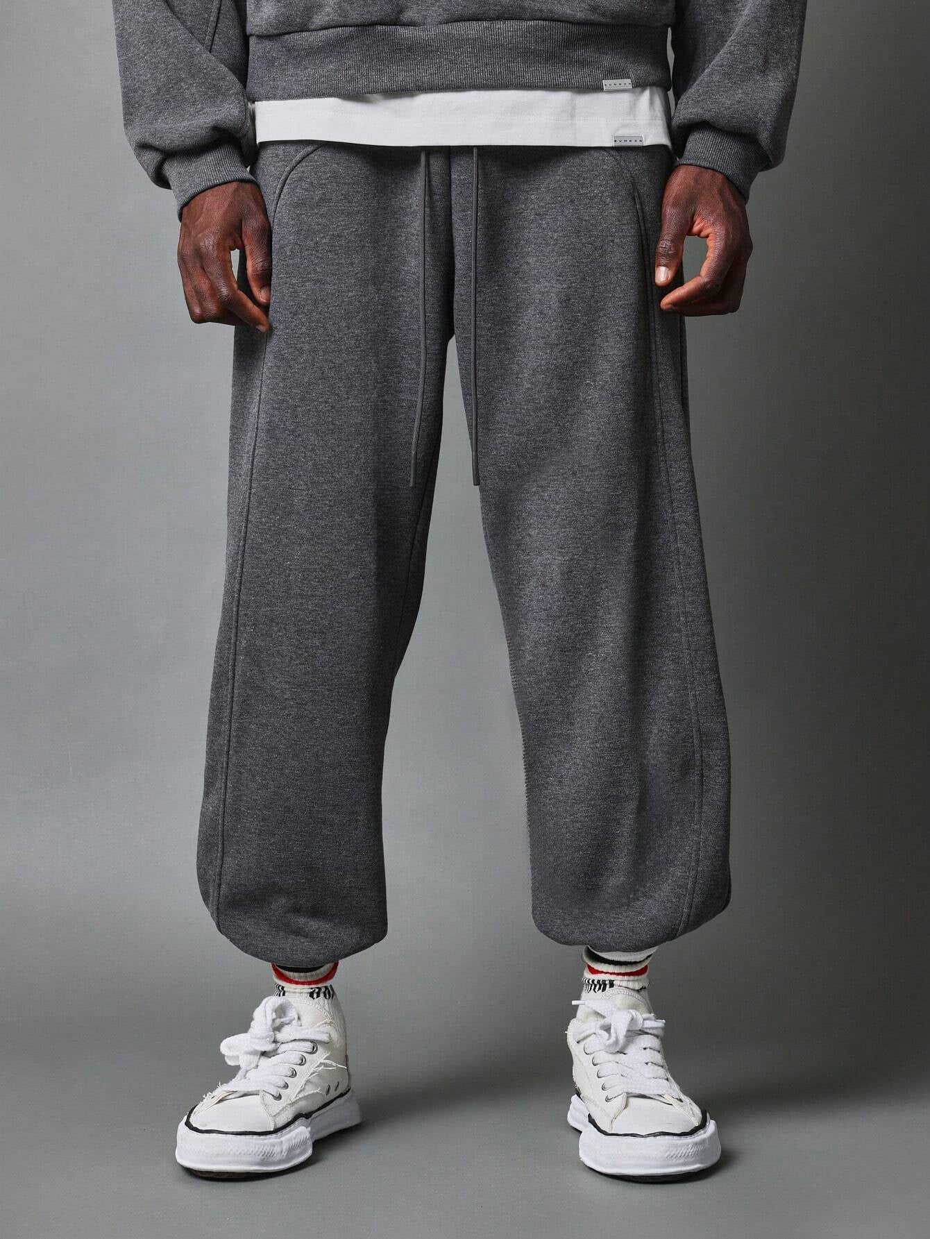 Conjunto SMWN Oversized Zíper Parcial Jogger