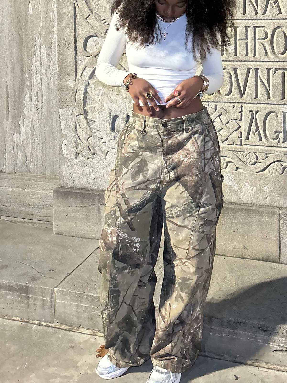 Calça High Street Camouflage ( Unissex )