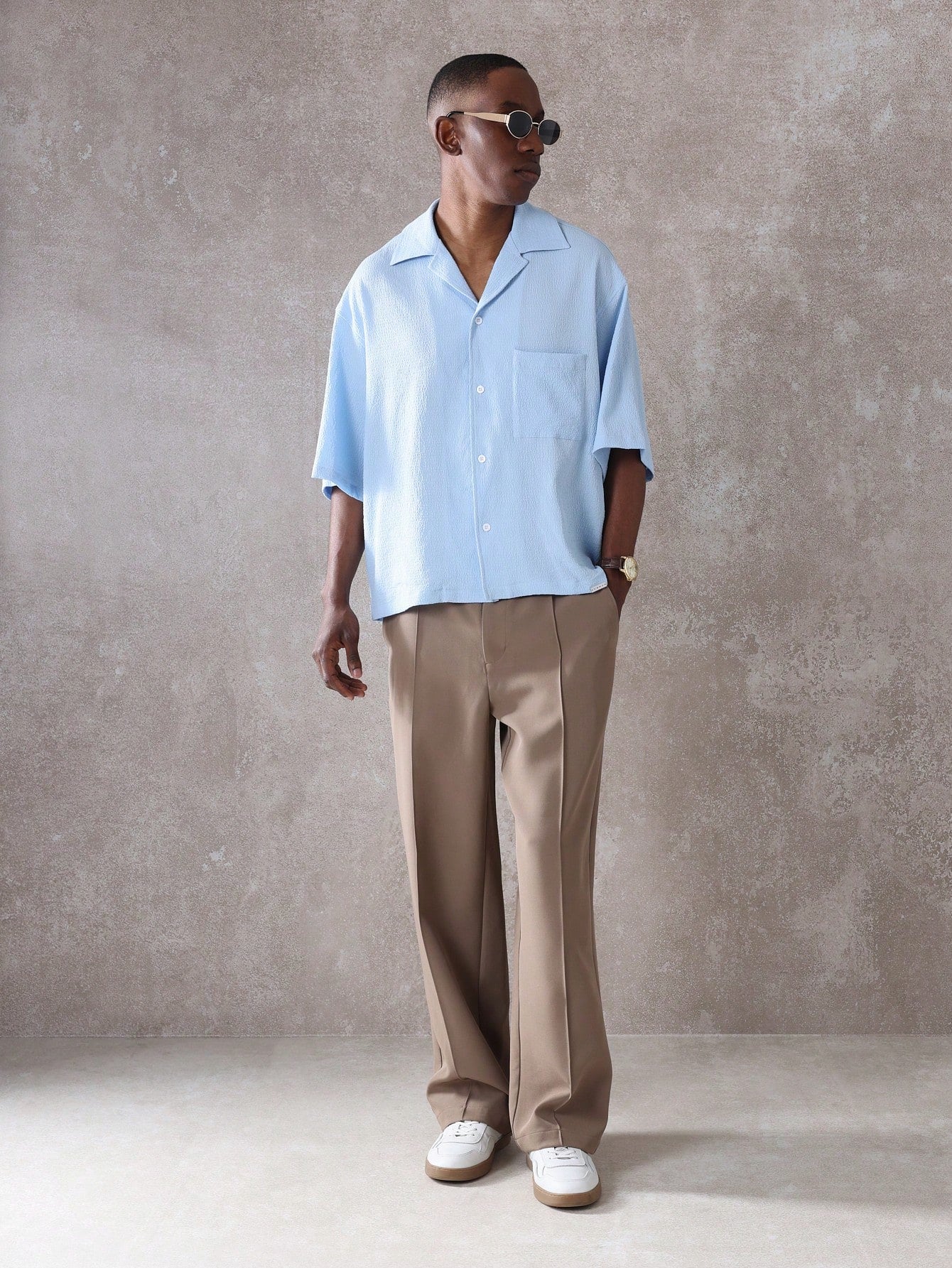 Camisa  Nawaf Blue