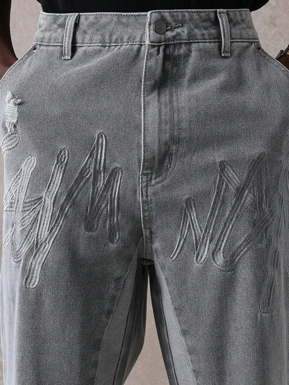 Calça Denim Flare