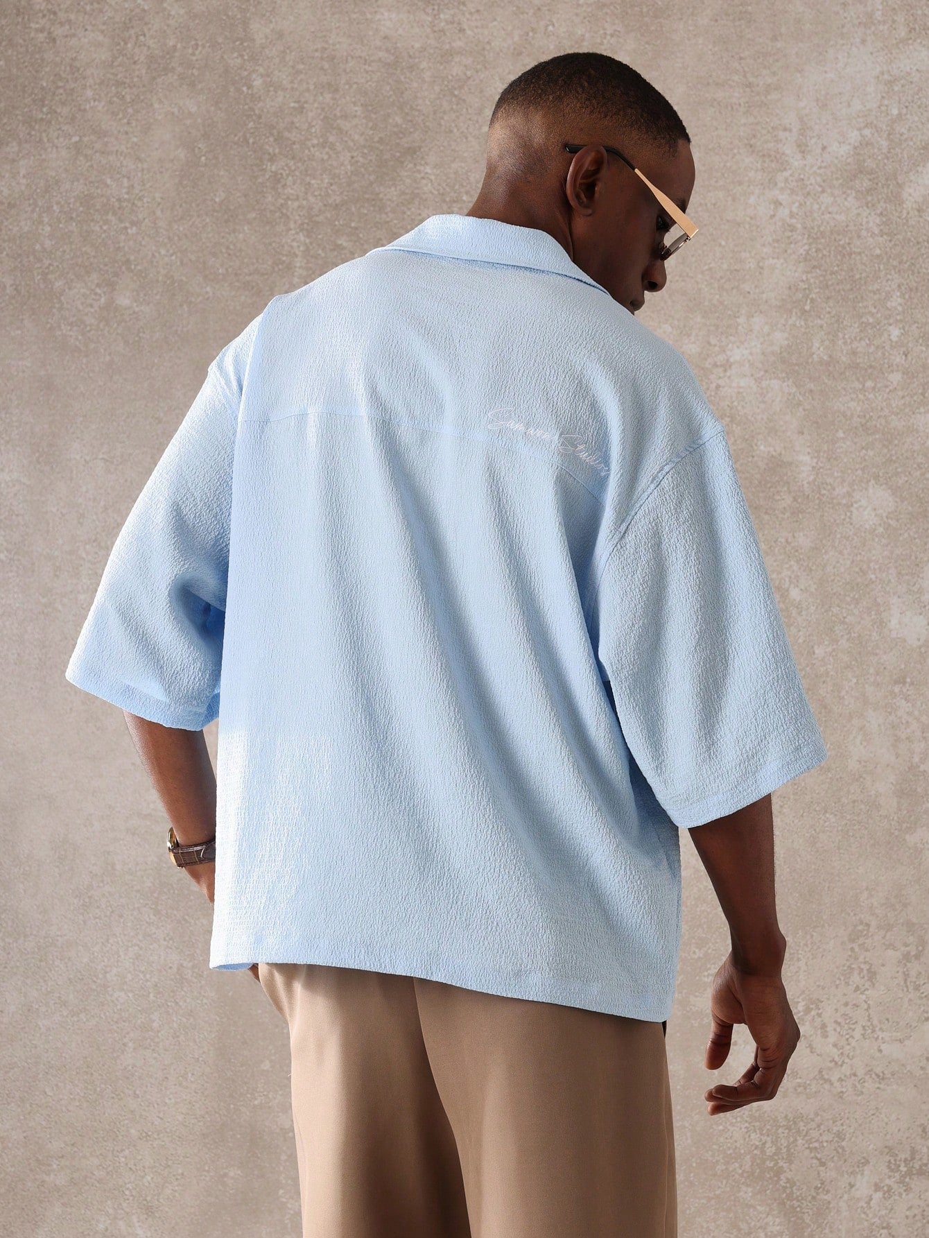 Camisa  Nawaf Blue