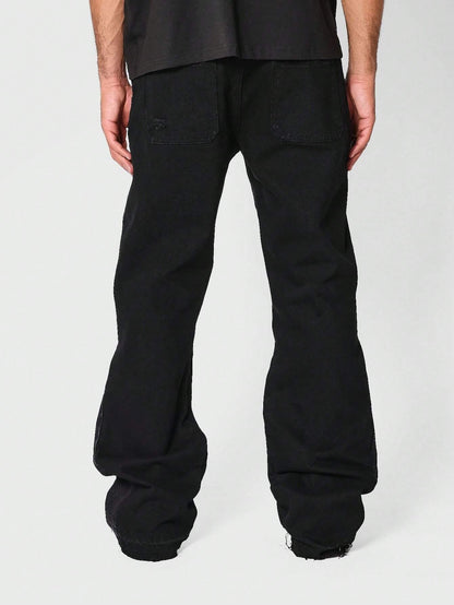 Calça Denim Flare